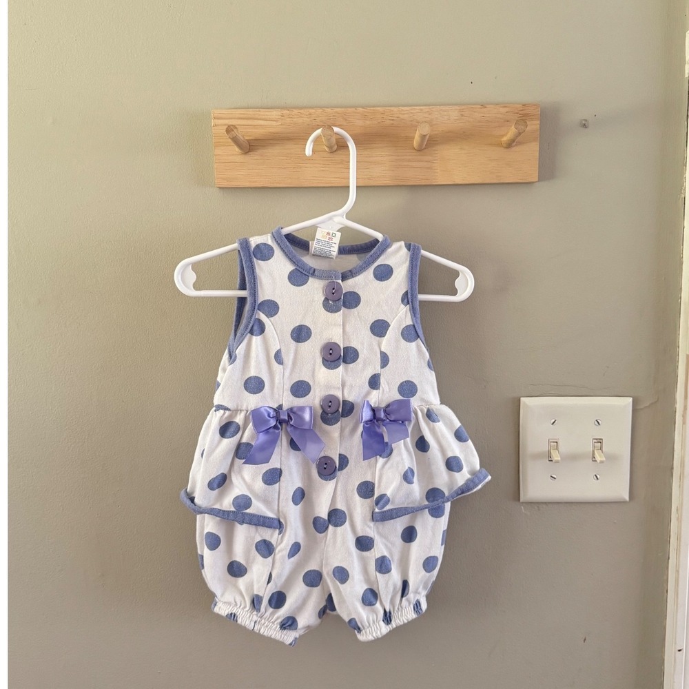 12m buster brown polka dot bubble